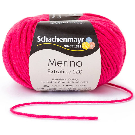 Merino Extrafine 120 /Schachenmayr/ 50g #00138 "Ciklamena"