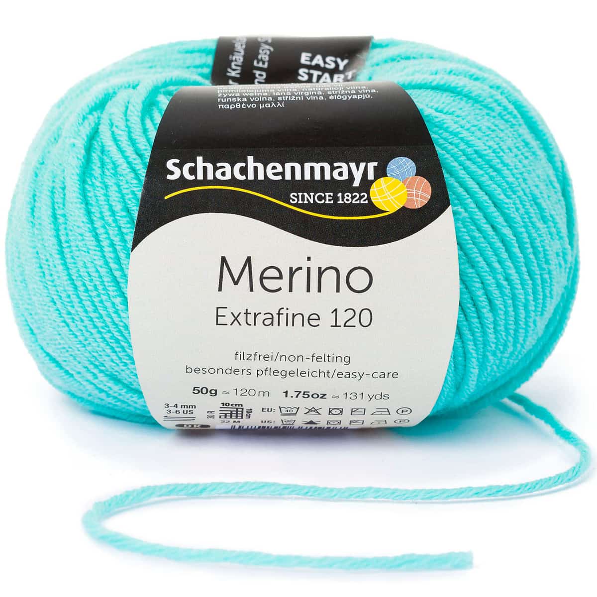 Merino Extrafine 120 /Schachenmayr/ 50g #00167 "Piparmētra"