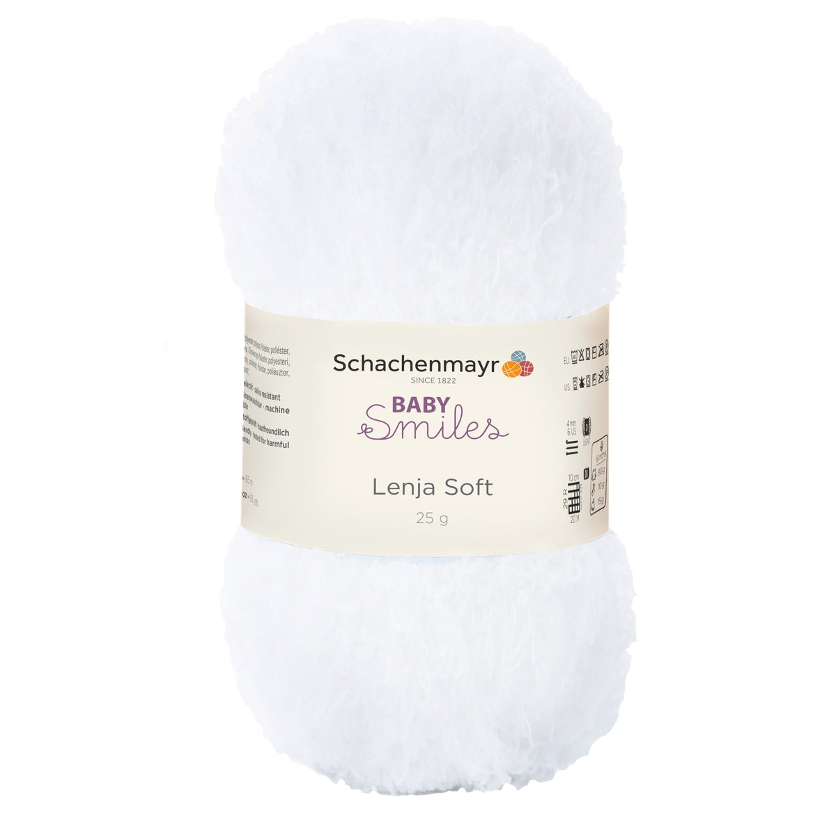 Baby Smiles Lenja Soft /Schachenmayr/ 25g #01001 "Balts"