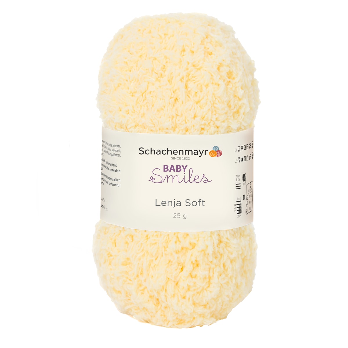 Baby Smiles Lenja Soft /Schachenmayr/ 25g #01021 "Vaniļa"