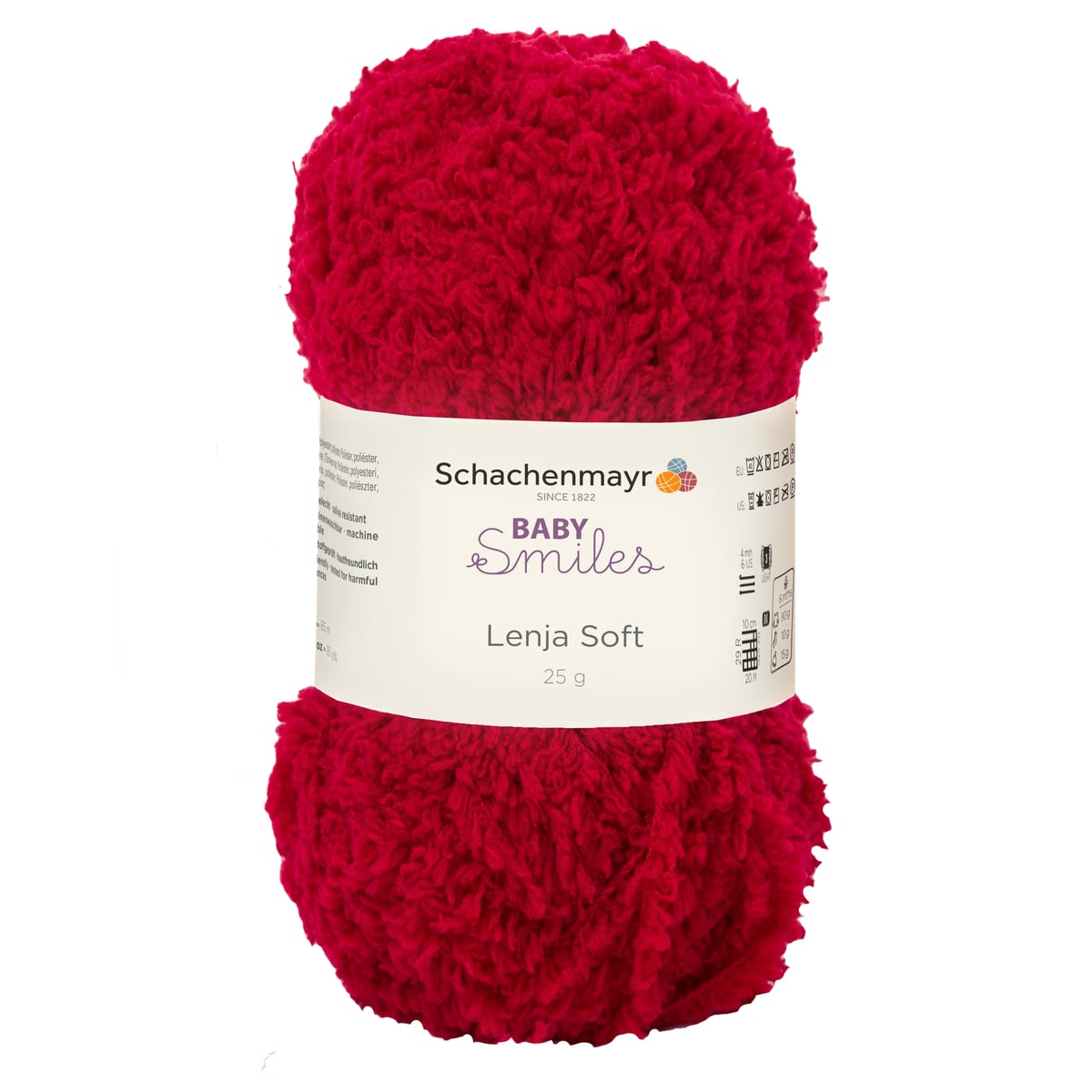 Baby Smiles Lenja Soft /Schachenmayr/ 25g #01031 "Ķirsis"