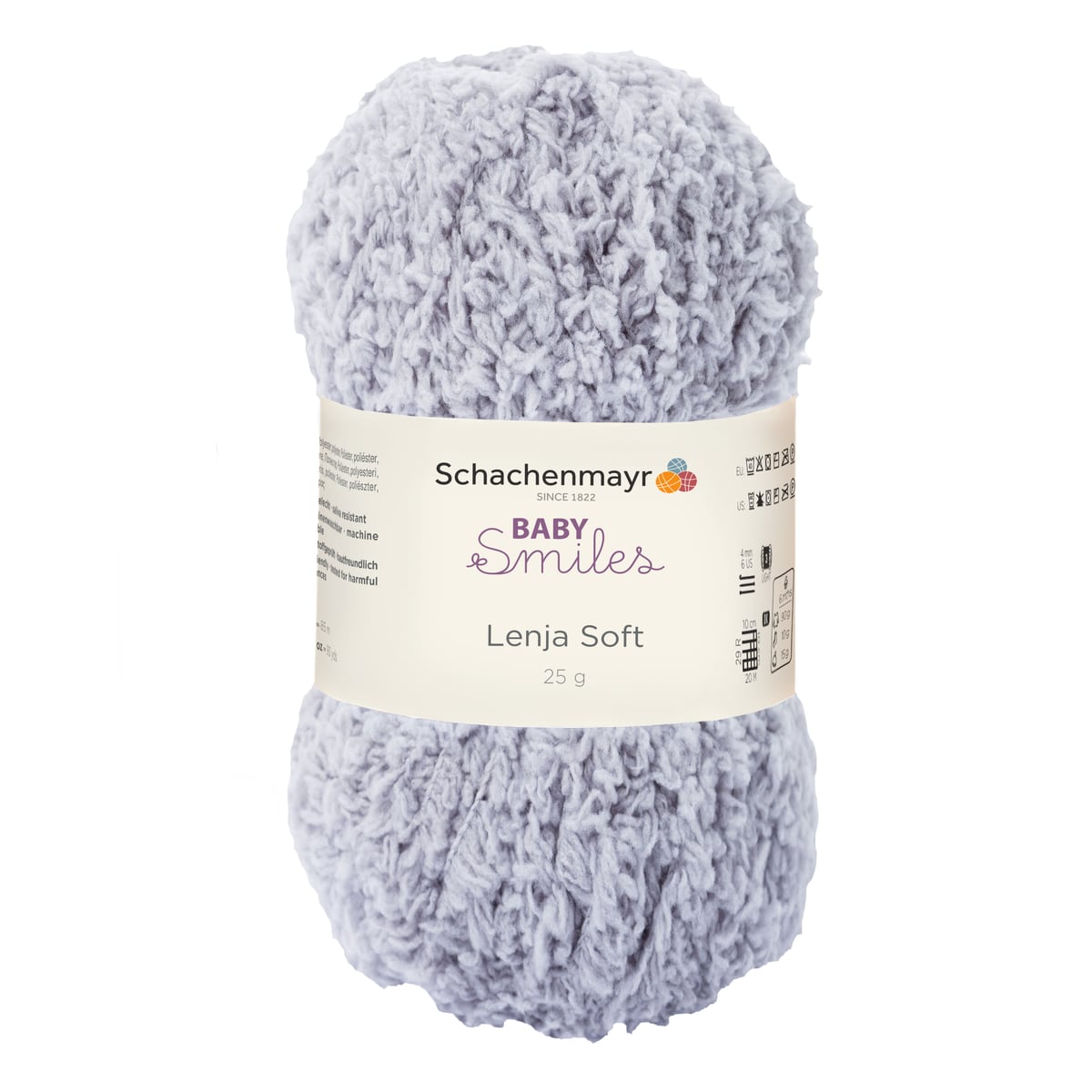 Baby Smiles Lenja Soft /Schachenmayr/ 25g #01090 "Pelēks"