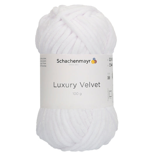 Luxury Velvet /Schachenmayr/ 100g #00001 "Polārlācis"