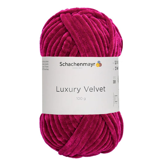 Luxury Velvet /Schachenmayr/ 100g #00030 "Ķirsis"