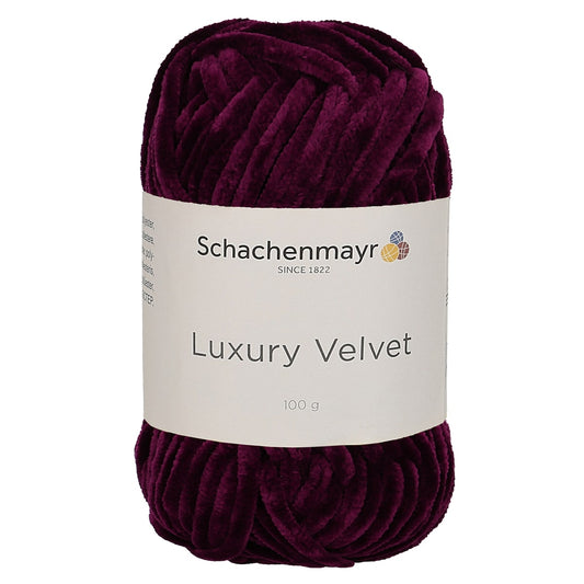 Luxury Velvet /Schachenmayr/ 100g #00032 "Burgundija"