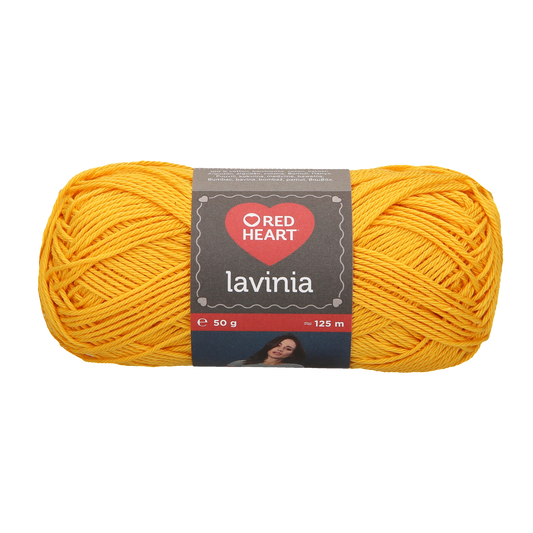 Lavinia /Red Heart/ 50g #00005 "Dzeltens"
