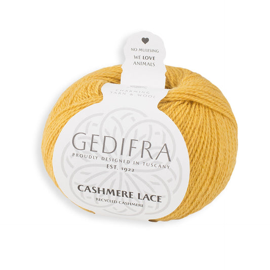 Cashmere Lace /Gedifra/ 25g #02803 "Dzeltens"