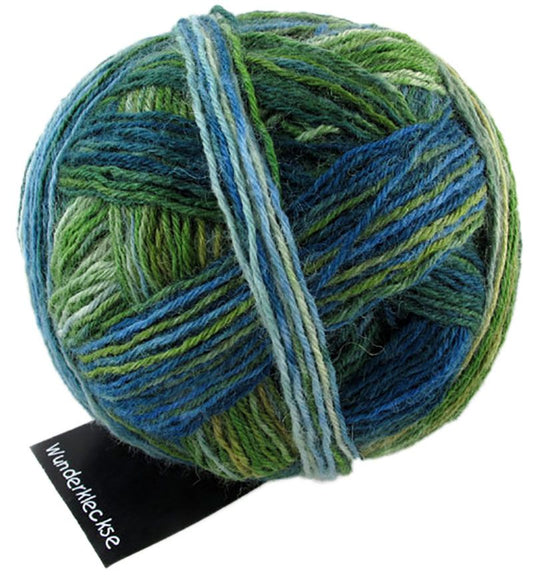 Wunderklecks /Schoppel/ 100g #2177 "Sienāzis" 4-diegu zeķu dzija, ar bioloģiski noārdāmu poliesteru