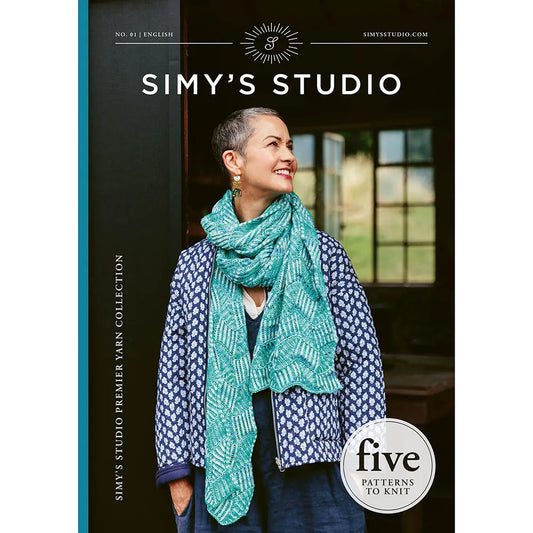 Simy's Studio Book no. 1 - knitting tutorials - magazine, ENG