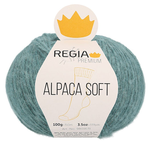 Regia Premium 4-diegu Alpaca Soft 100g #00070 "Salvija"