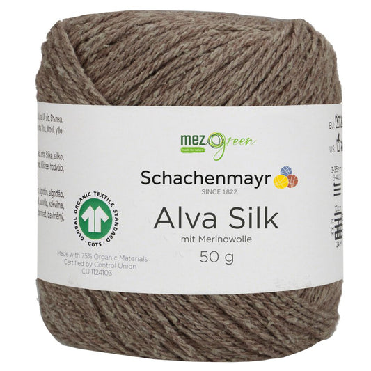 Alva Silk /Schachenmayr/ 50g #00010 "Koksne"