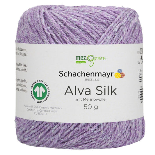 Alva Silk /Schachenmayr/ 50g #00047 "Lillā"