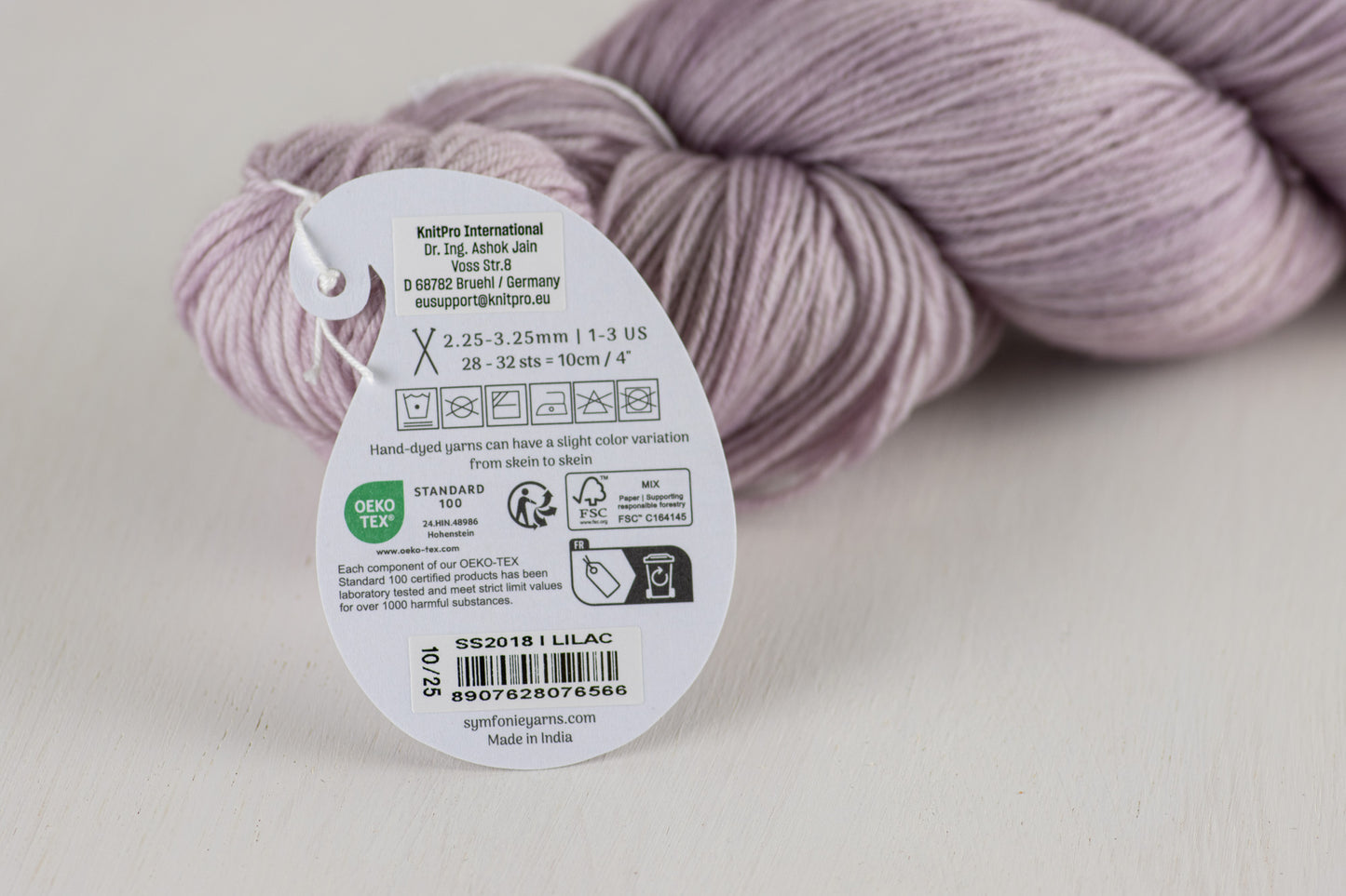 Symfonie Terra 4-diegu 100g #SS2018 "Ceriņi"
