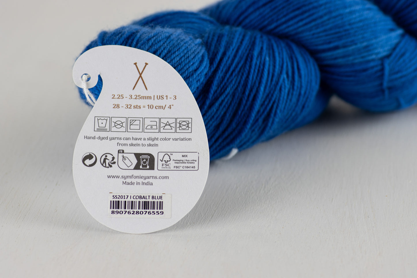 Symfonie Terra 4-diegu 100g #SS2017 "Kobalta zils"