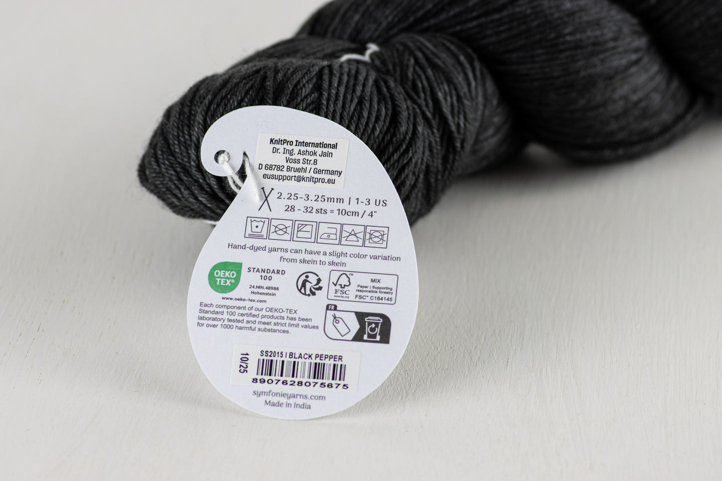Symfonie Terra 4-diegu 100g #SS2015 "Melnie pipari"