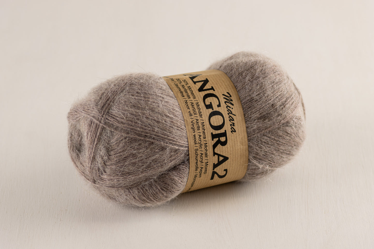 Angora 2 /Midara/ 100g #880 "Light soft brown"