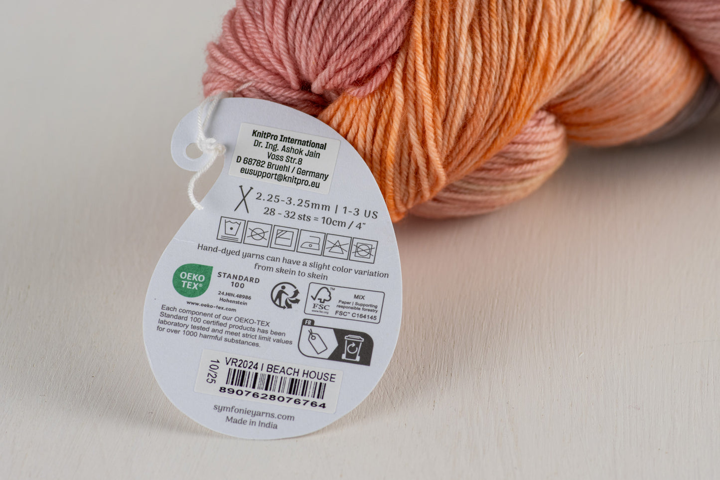Symfonie Terra 4-ply 100g #VR2024 "Beach House"