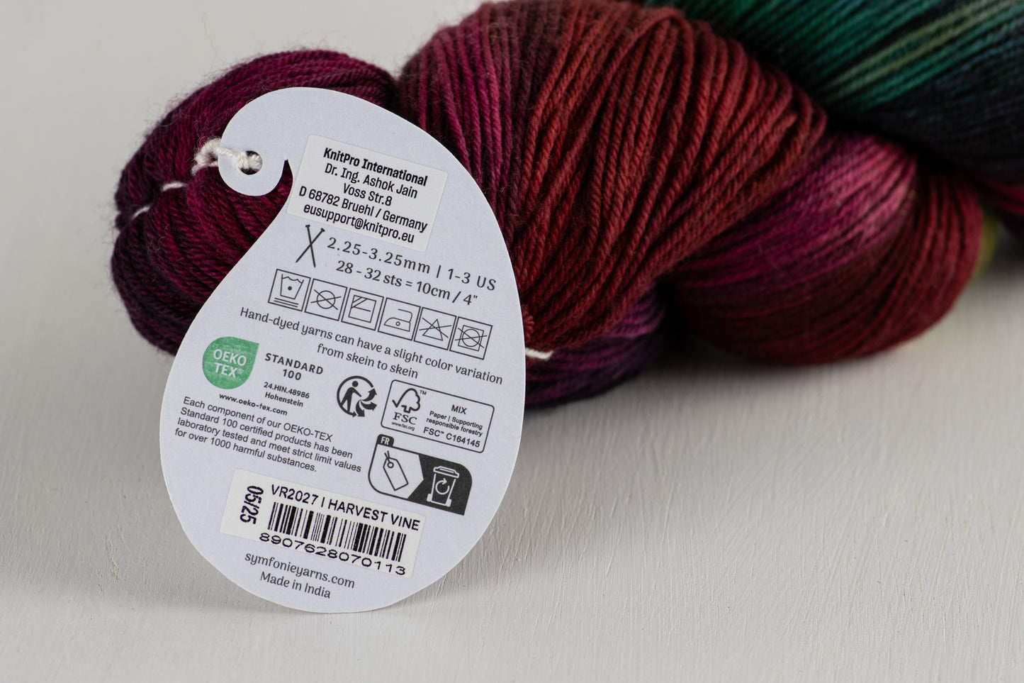 Symfonie Terra 4-ply 100g #VR2027 "Grape Harvest"