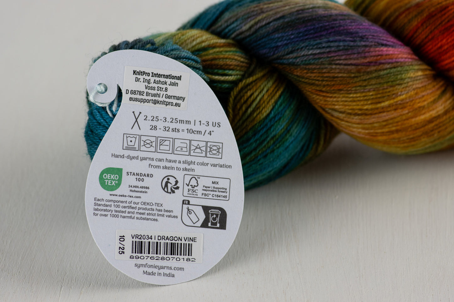 Symfonie Terra 4-ply 100g #VR2034 "Dragon Vine"