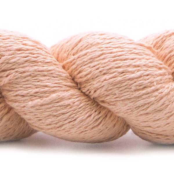 Spun Silk World BOURETTE SILK Nm 7/2 50g #0112 "Apricot Blossom"