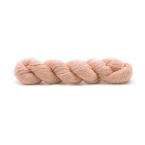 Spun Silk World BOURETTE SILK Nm 7/2 50g #0112 "Apricot Blossom"