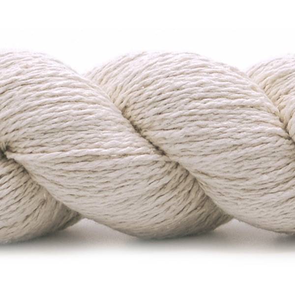Spun Silk World BOURETTE SILK Nm 7/2 50g #0114 Pearl