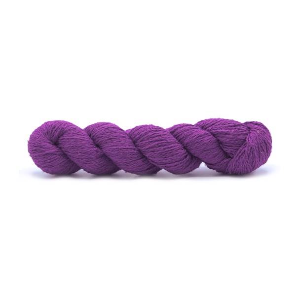 Spun Silk World BOURETTE SILK Nm 7/2 50g #0128 "Extraviolet"