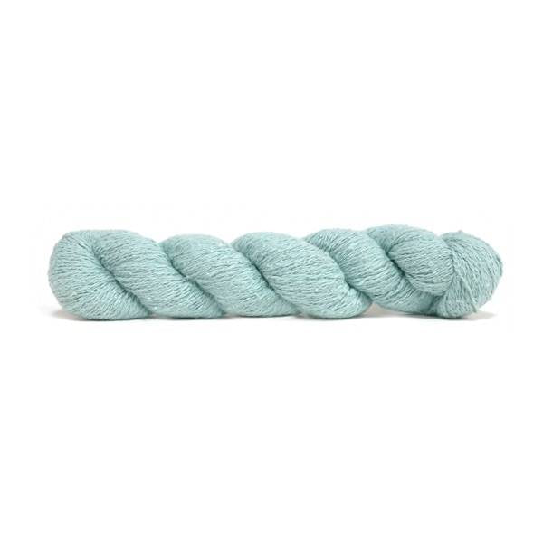 Spun Silk World BOURETTE SILK Nm 7/2 50g #0137 "Bay of Biscay"