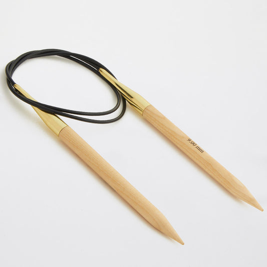 Basix Beech koka Apļa adāmadatas 150cm / KnitPro