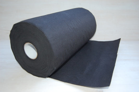 Stabilizators mašīnizšūšanai E-ZEE MADEIRA 50g/m² 30 x 100cm /melns