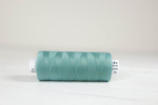 Sewing thread Drima No.120, 100% Polyester, 500m #00119 "Light blue"