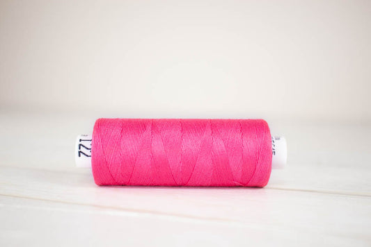 Sewing thread Drima No.120, 100% Polyester, 500m #00122 "Pink"