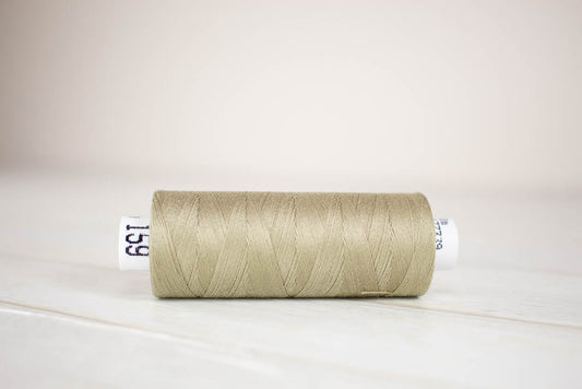 Sewing thread Drima No.120, 100% Polyester, 500m #00159 "Light gray"