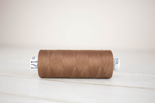 Sewing thread Drima No.120, 100% Polyester, 500m #00171 "Brown"