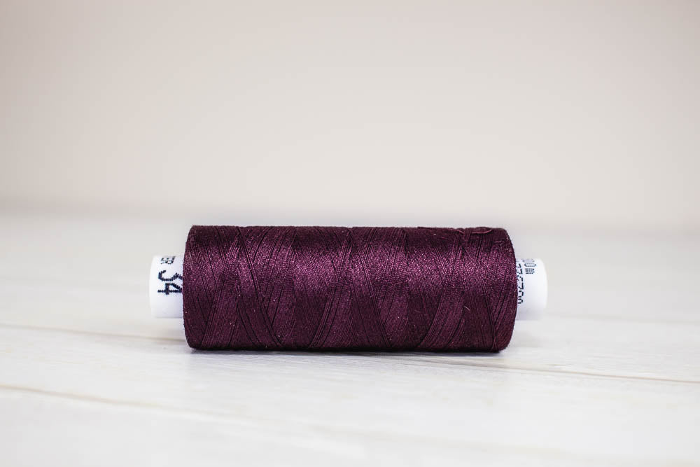 Sewing thread Drima No.120, 100% Polyester, 500m #00034 "Violet"