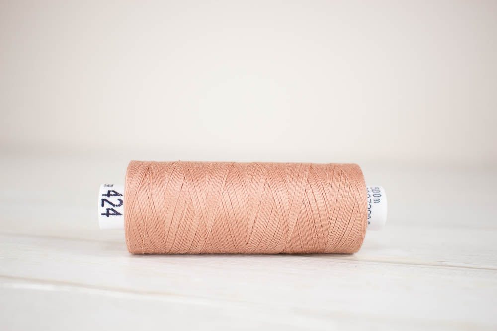 Sewing thread Drima No.120, 100% Polyester, 500m #00424 "Pink"
