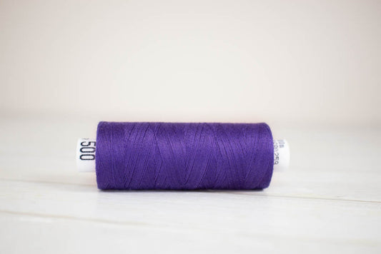 Sewing thread Drima No.120, 100% Polyester, 500m #00500 "Violet"