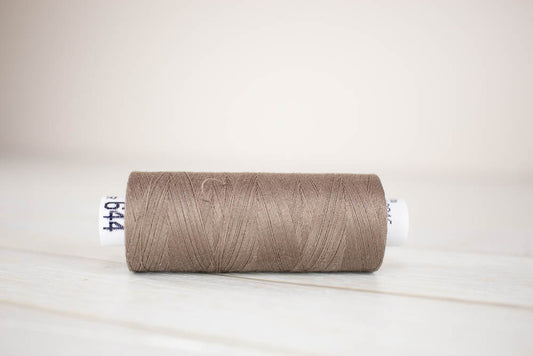 Sewing thread Drima No.120, 100% Polyester, 500m #00644 "Brown"