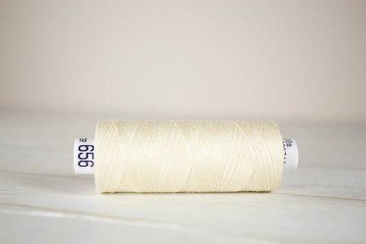 Sewing thread Drima No.120, 100% Polyester, 500m #00656 "Dark yellow"