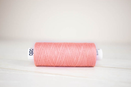 Sewing thread Drima No.120, 100% Polyester, 500m #00686 "Pink"