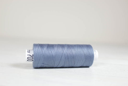 Sewing thread Drima No.120, 100% Polyester, 500m #00700 "Blue"