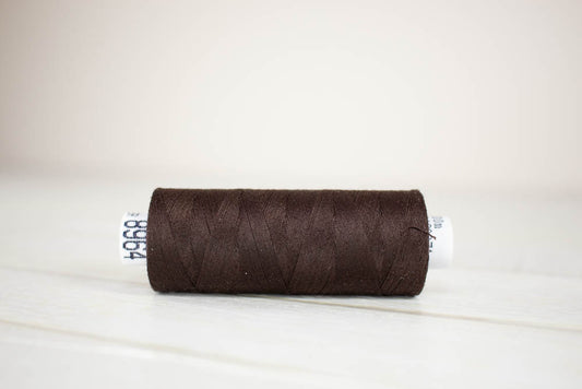 Sewing thread Drima No.120, 100% Polyester, 500m #08964 "Brown"