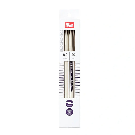 Prym Ergonomics zeķu adatas Ø8.00 mm ||20 cm