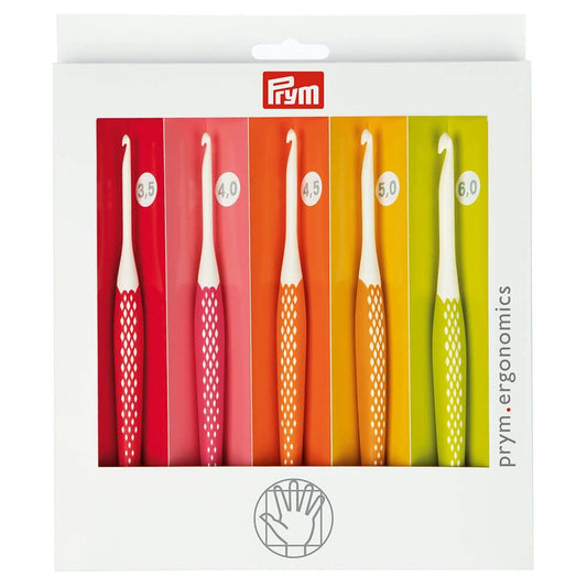 Ergonomisko tamboradatu komplekts vilnai /Prym Ergonomics/ Ø 3.5 - 6.00 mm