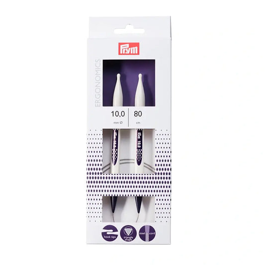 Prym Ergonomics apļa adāmadatas Ø10.00 mm ||80 cm