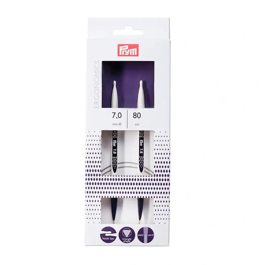 Prym Ergonomics apļa adāmadatas Ø7.00 mm ||80 cm