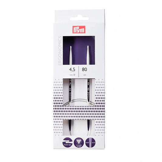Prym Ergonomics apļa adāmadatas Ø4.50 mm ||80 cm