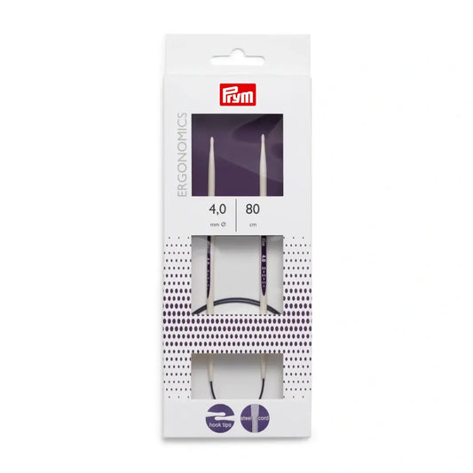 Prym Ergonomics apļa adāmadatas Ø4.00 mm ||80 cm