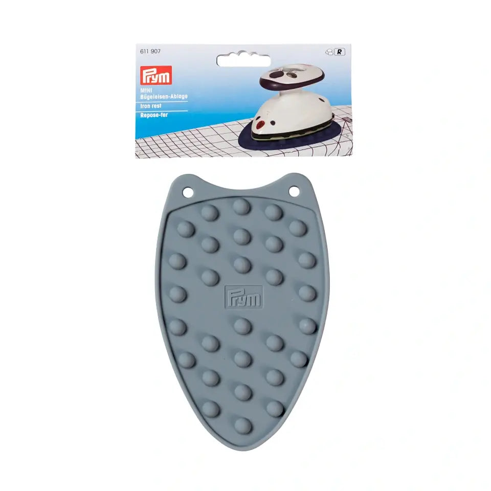 Silikona paliktnis gludeklim MINI, pelēks, 15.5 x 10.5 cm /Prym
