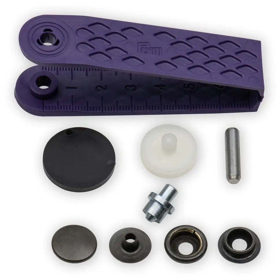 Pogas "Sport & Camping" ar instrumentu 15 mm, 10 gab. - antīks misiņš